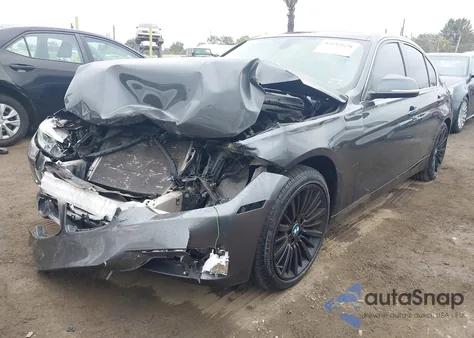 2015 BMW 328I from USA, damaged, VIN WBA3C1C57FP853235